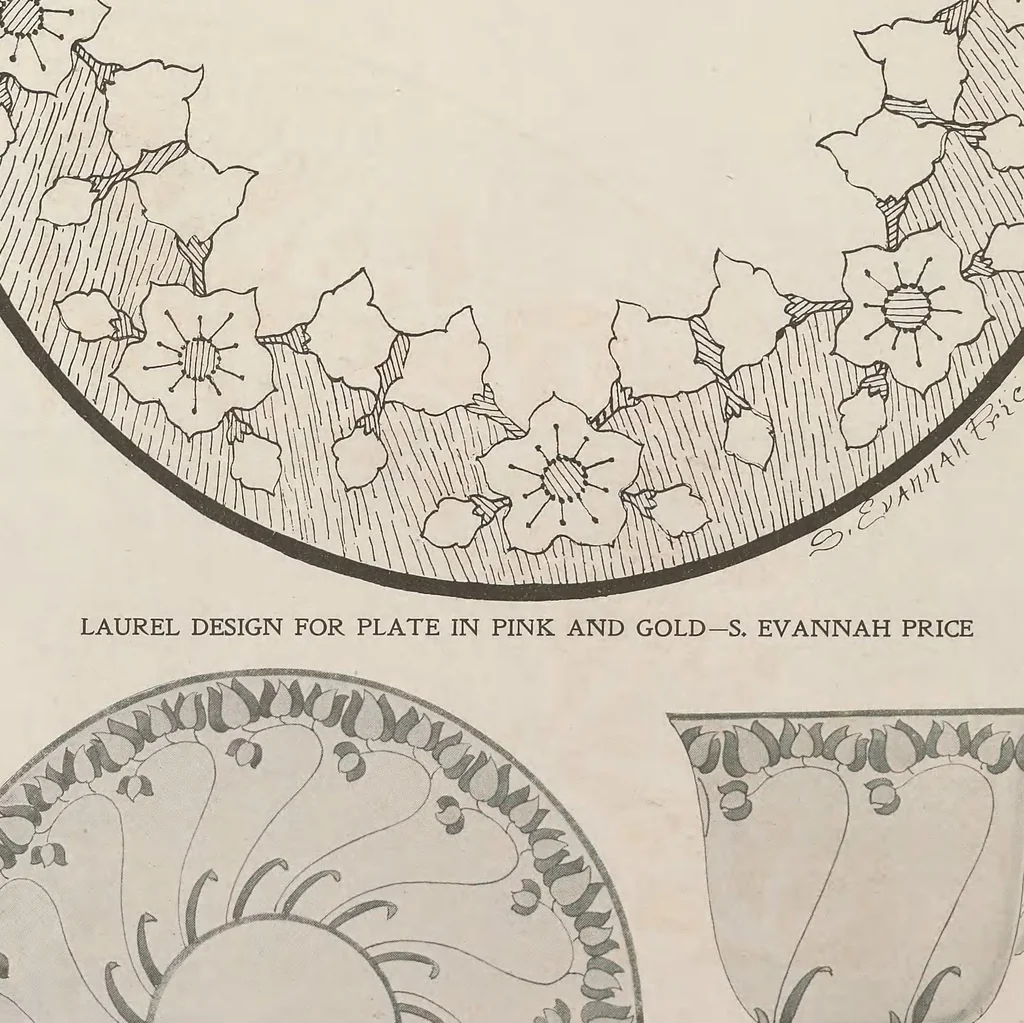 An illustration from Keramic studio, 1899, leaf 30
