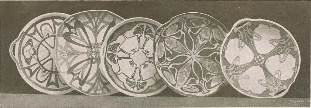 An illustration from Keramic studio, 1899, leaf 102