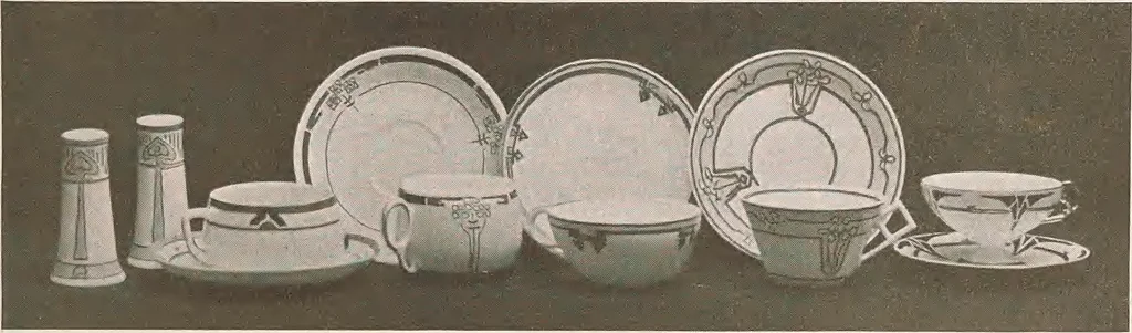 An illustration from Keramic studio, 1899, leaf 102
