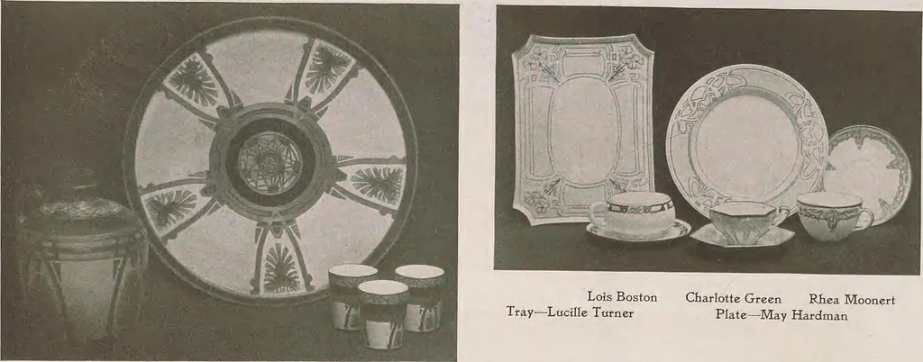 An illustration from Keramic studio, 1899, leaf 103