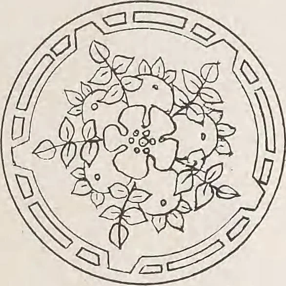 An illustration from Keramic studio, 1899, leaf 106