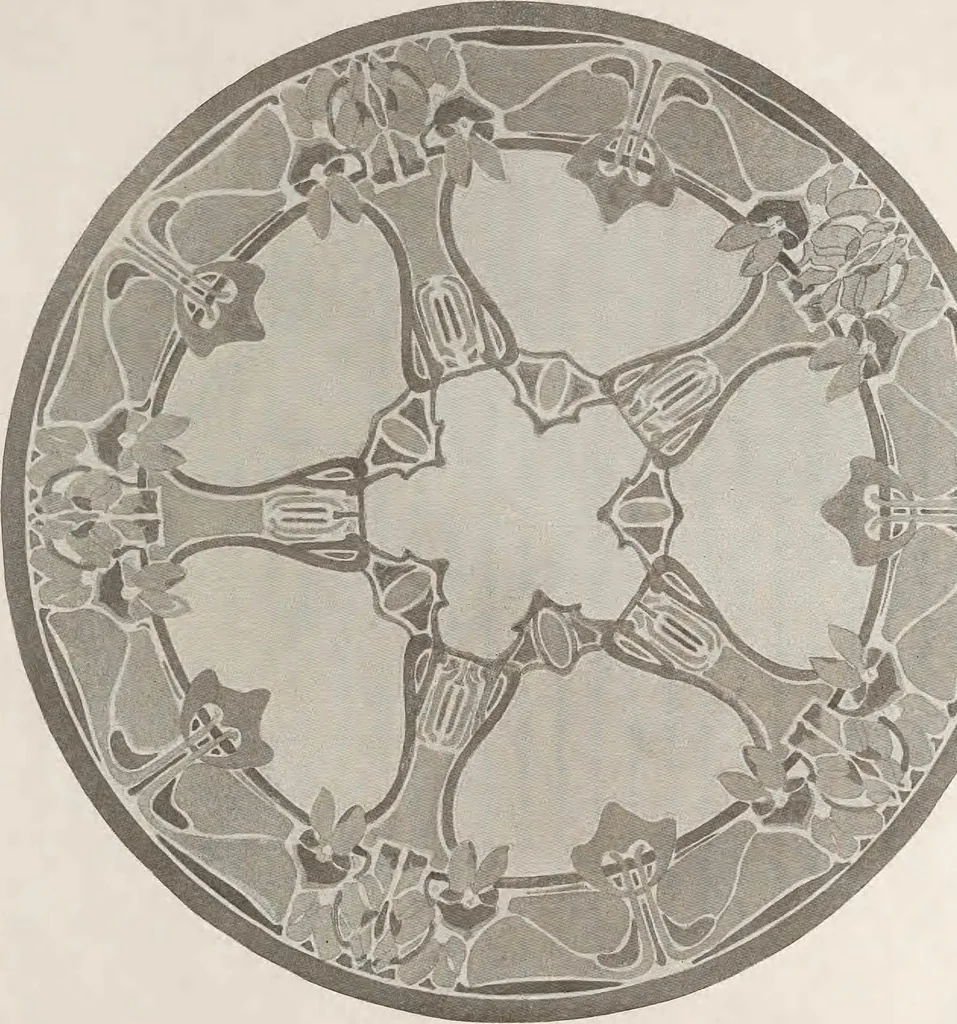 An illustration from Keramic studio, 1899, leaf 108