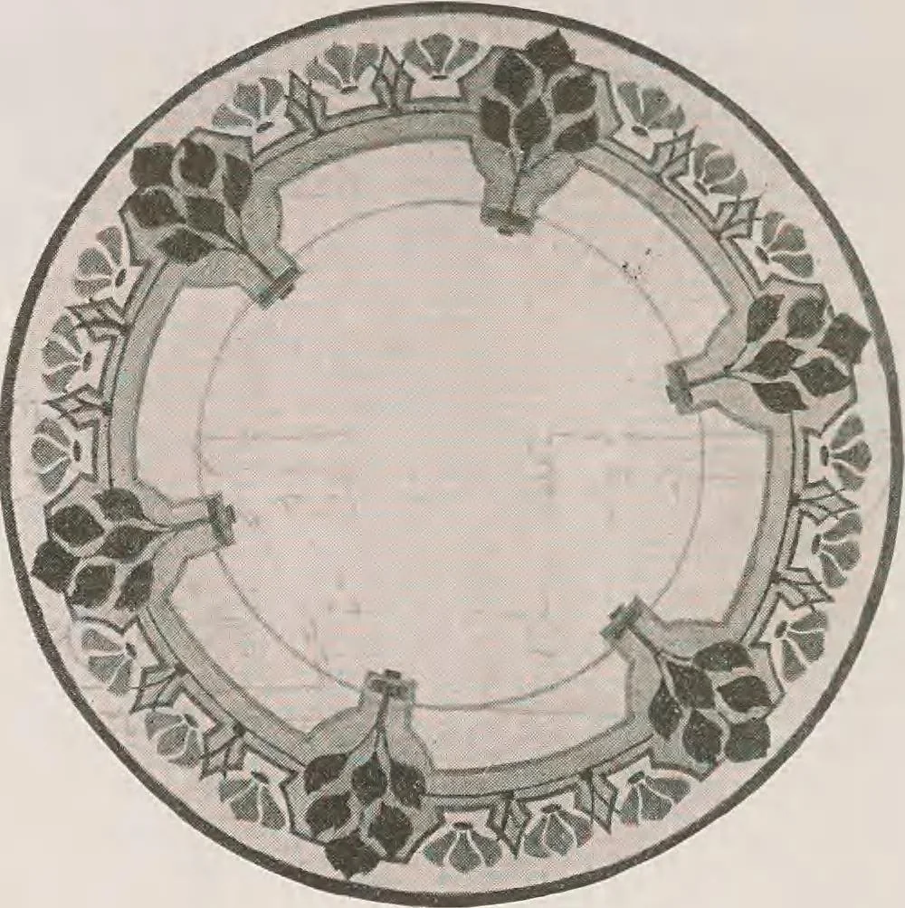 An illustration from Keramic studio, 1899, leaf 111