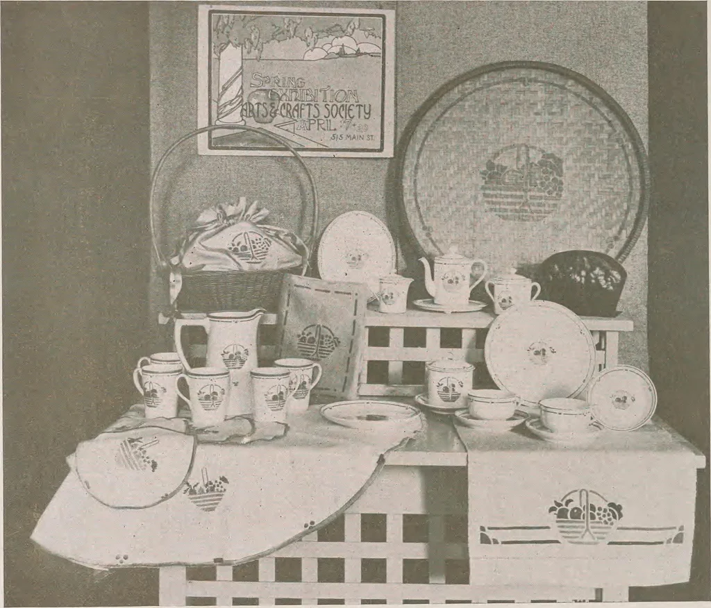 An illustration from Keramic studio, 1899, leaf 127