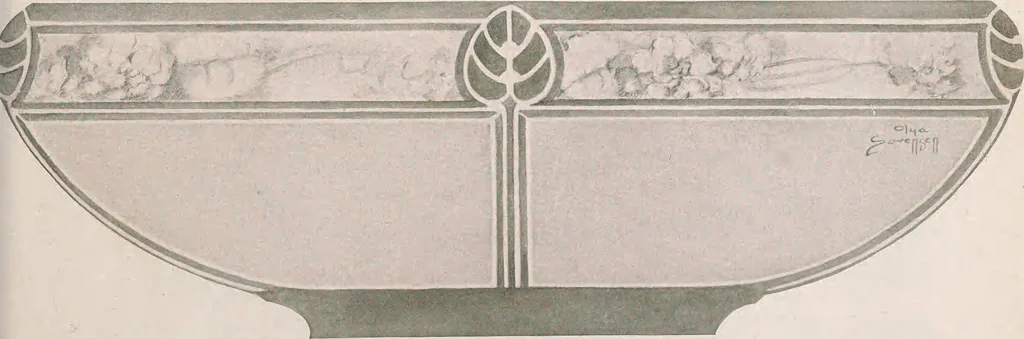 An illustration from Keramic studio, 1899, leaf 132