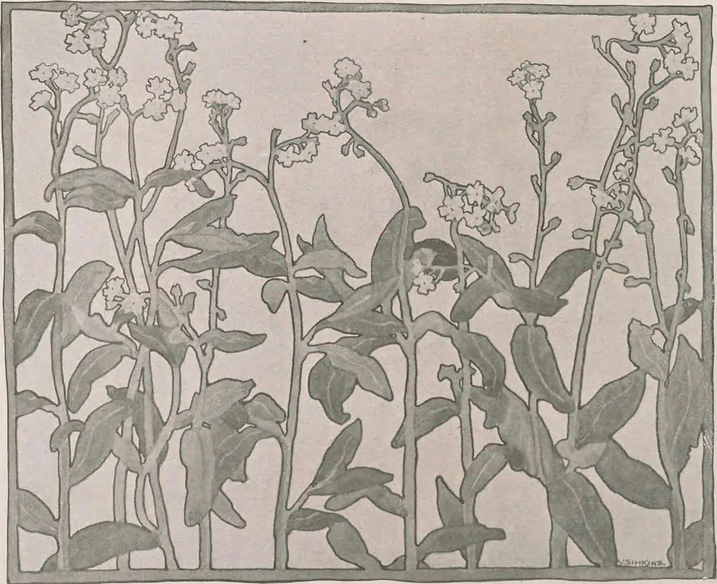 An illustration from Keramic studio, 1899, leaf 135