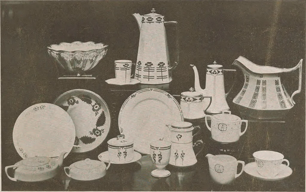 An illustration from Keramic studio, 1899, leaf 140