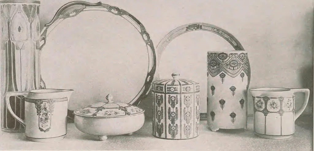 An illustration from Keramic studio, 1899, leaf 153