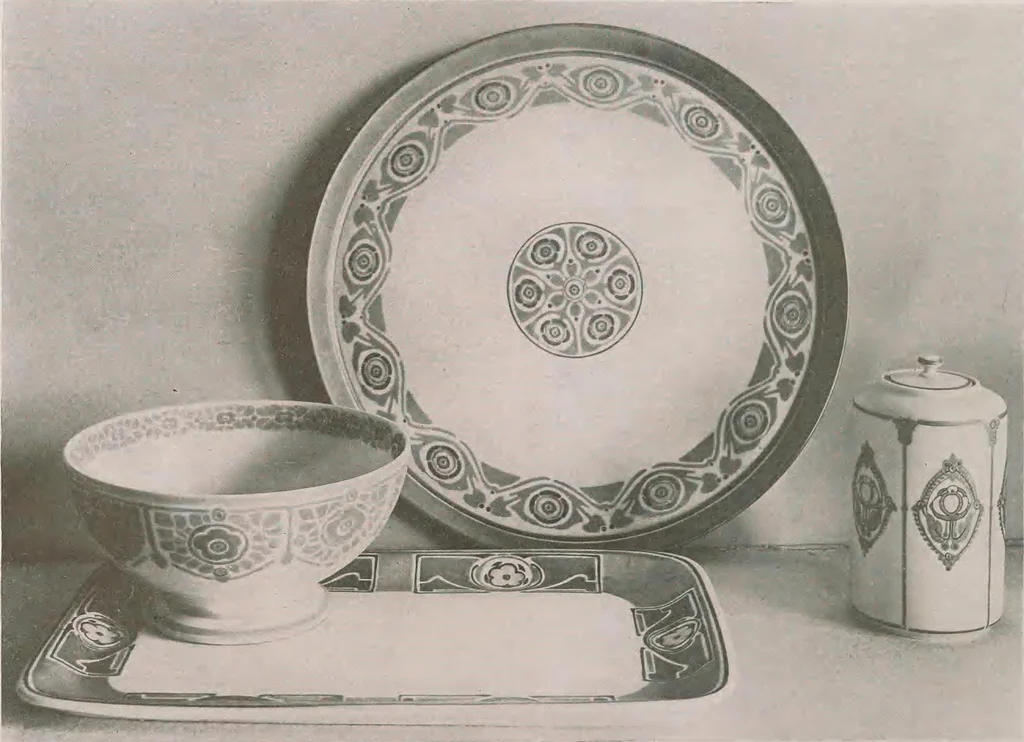 An illustration from Keramic studio, 1899, leaf 153