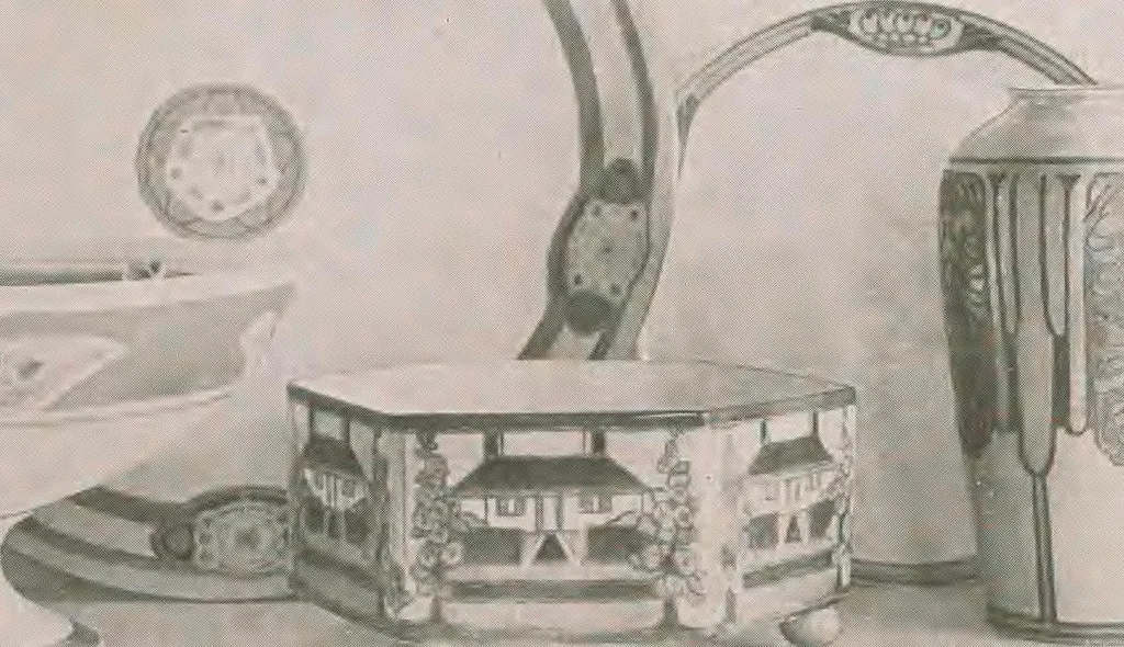 An illustration from Keramic studio, 1899, leaf 156