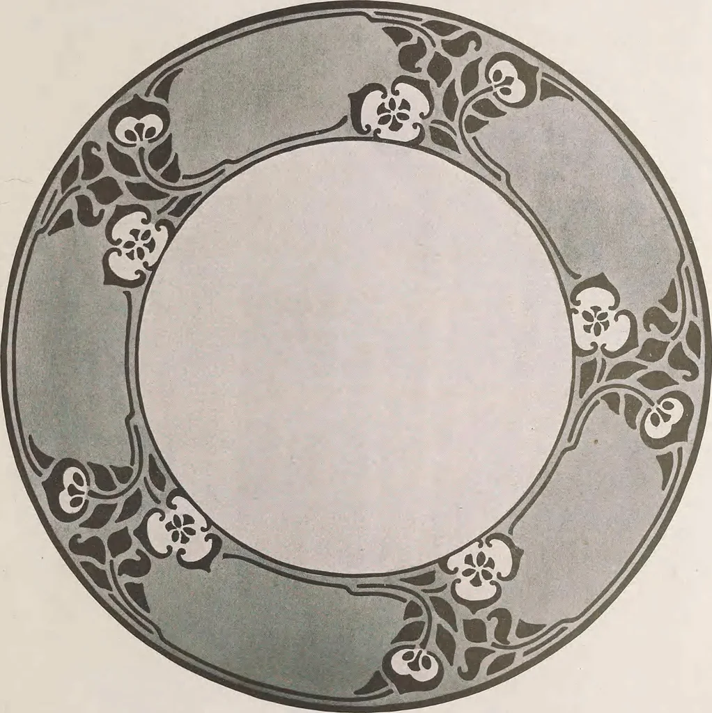 An illustration from Keramic studio, 1899, leaf 176