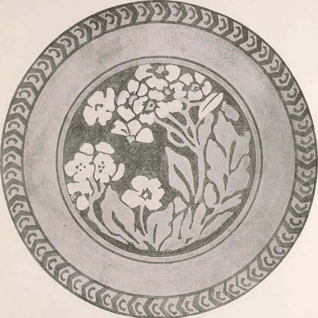 An illustration from Keramic studio, 1899, leaf 18