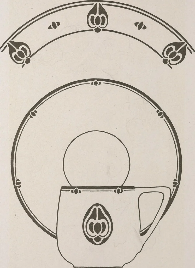 An illustration from Keramic studio, 1899, leaf 189