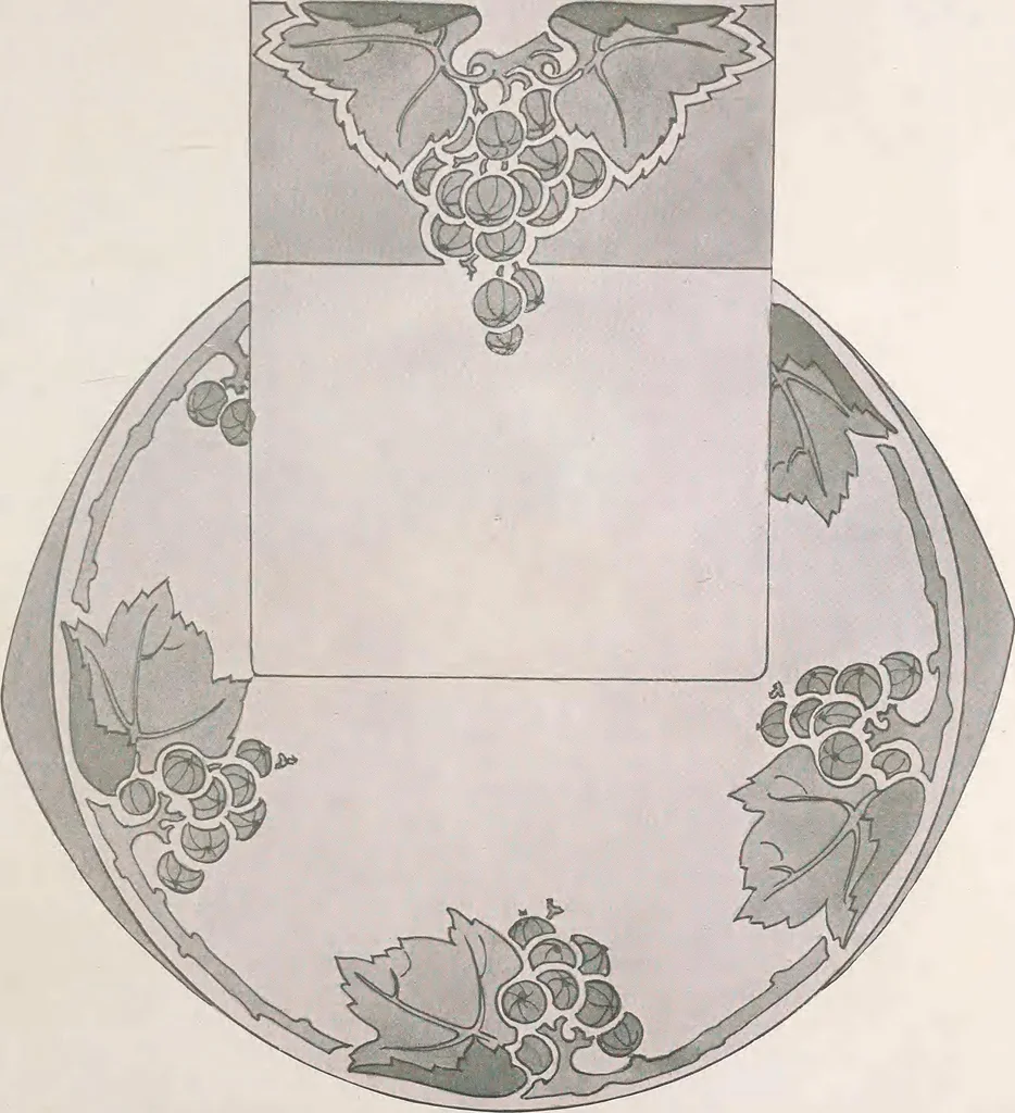 An illustration from Keramic studio, 1899, leaf 22