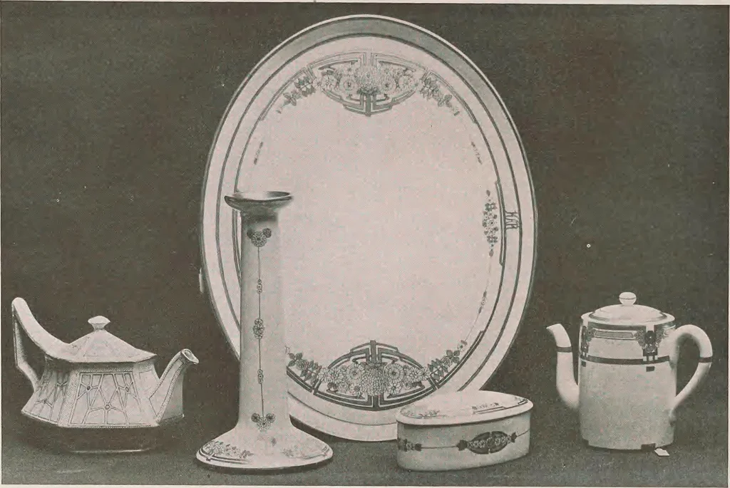 An illustration from Keramic studio, 1899, leaf 235