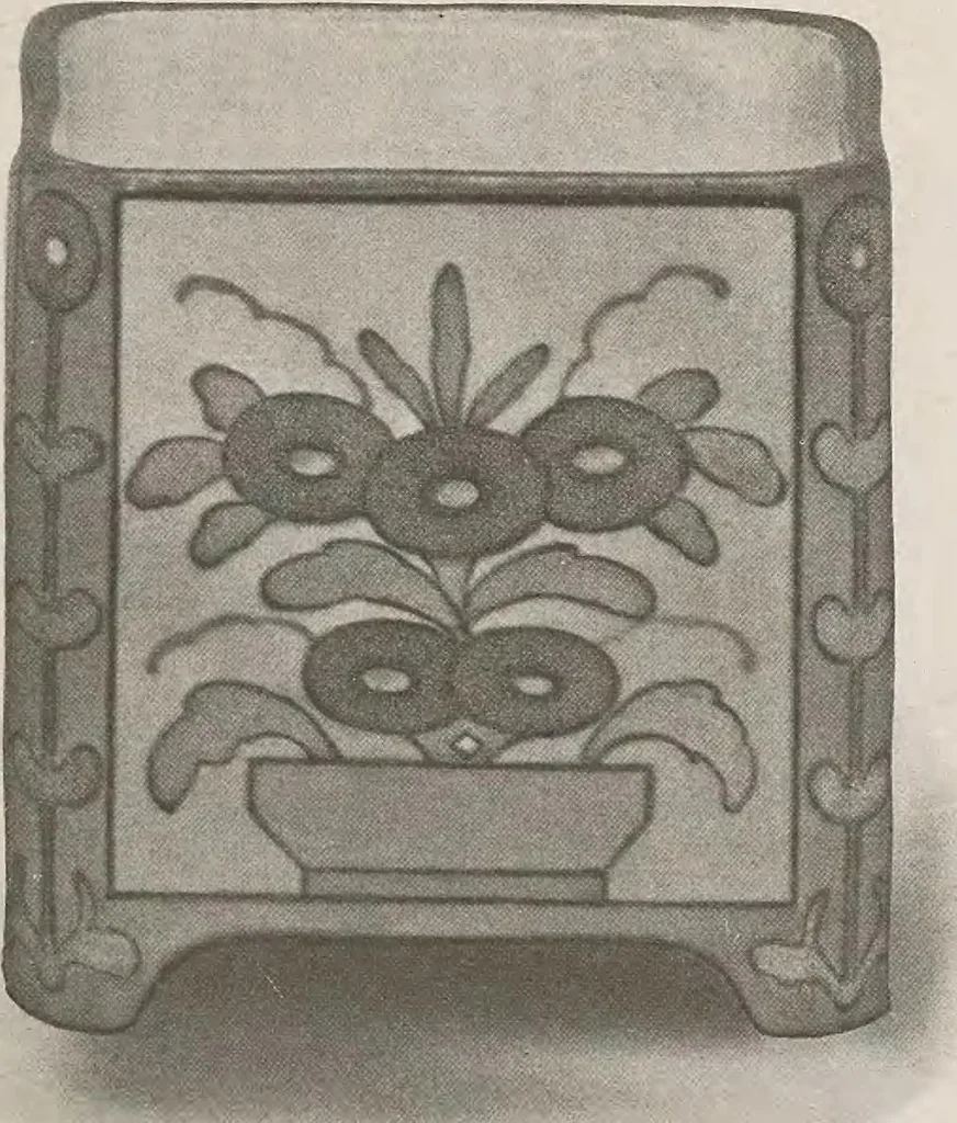 An illustration from Keramic studio, 1899, leaf 254