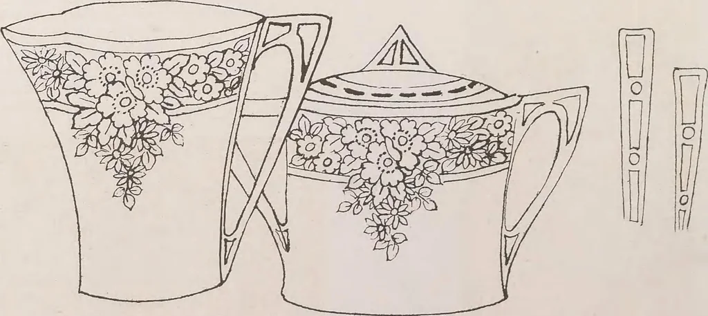 An illustration from Keramic studio, 1899, leaf 27