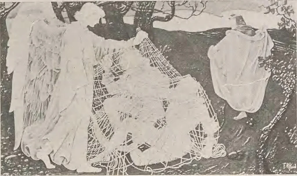 An illustration from Keramic studio, 1899, leaf 28