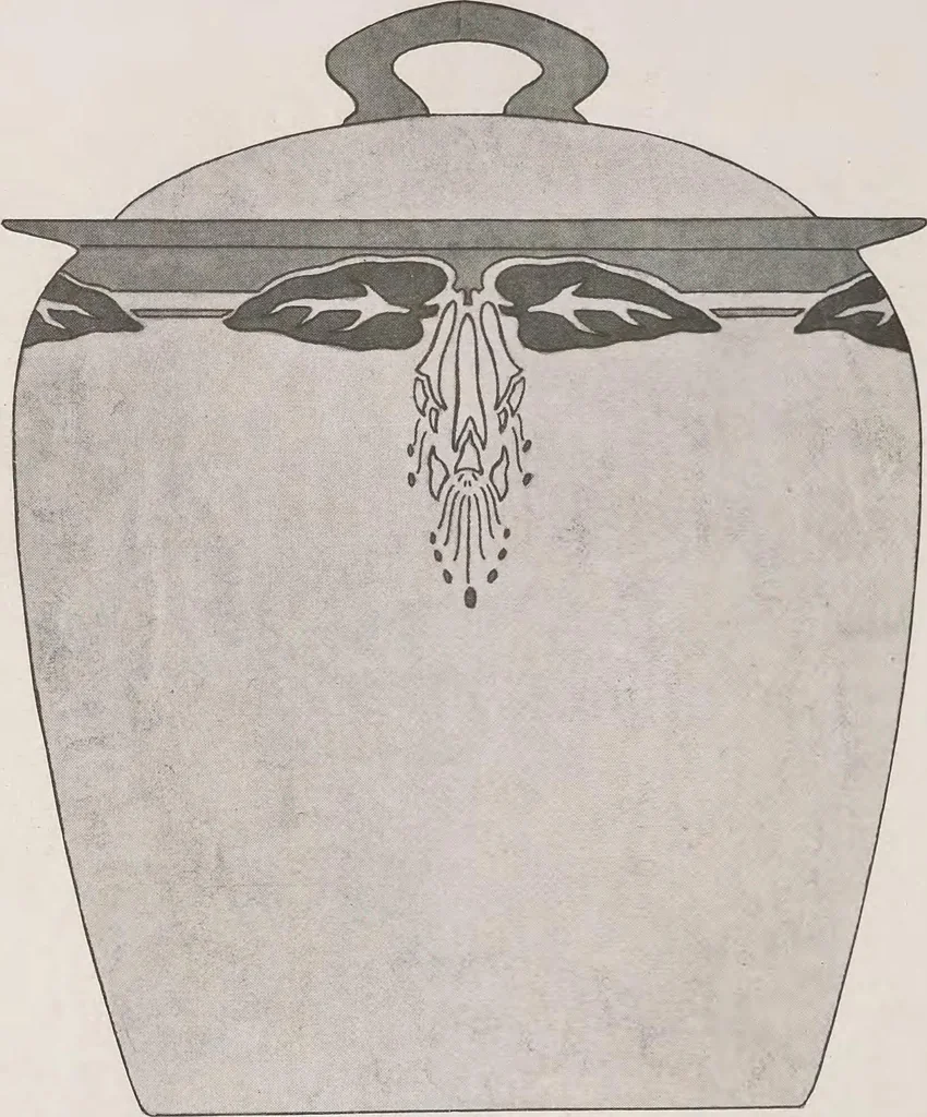 An illustration from Keramic studio, 1899, leaf 317