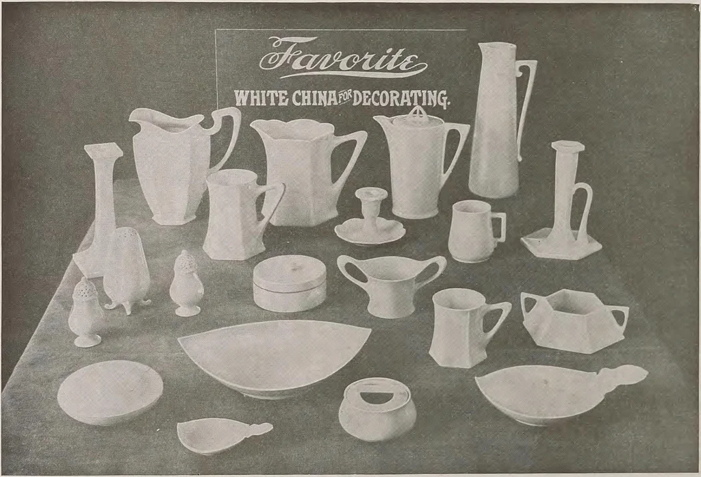 An illustration from Keramic studio, 1899, leaf 41