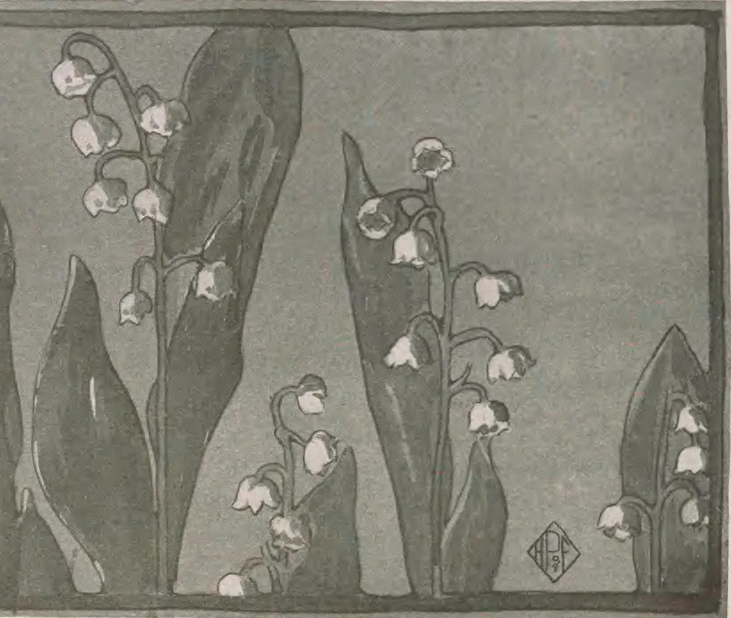 An illustration from Keramic studio, 1899, leaf 45