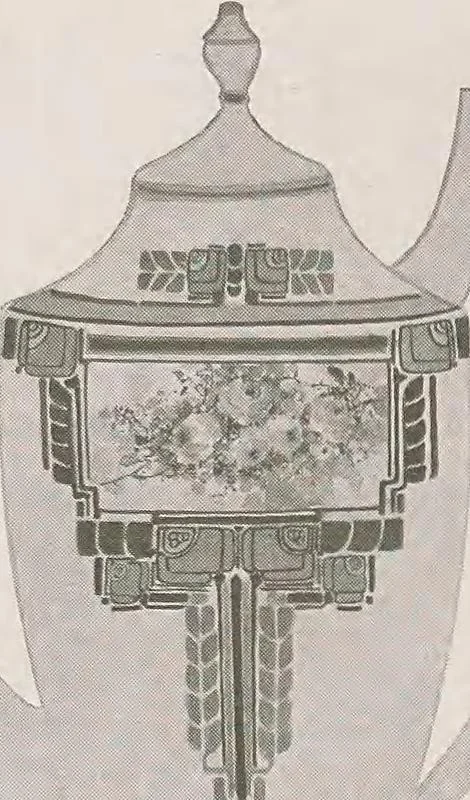 An illustration from Keramic studio, 1899, leaf 47