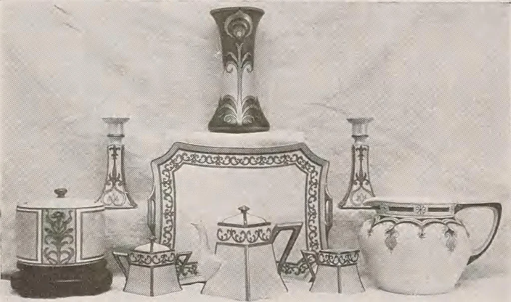 An illustration from Keramic studio, 1899, leaf 51