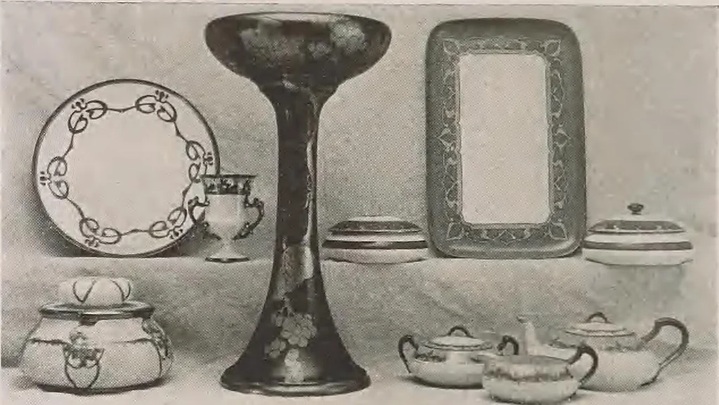An illustration from Keramic studio, 1899, leaf 51