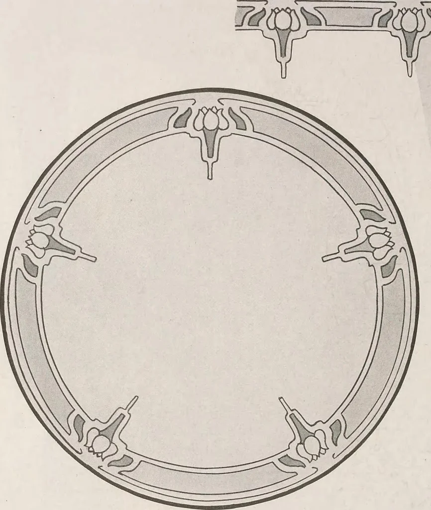 An illustration from Keramic studio, 1899, leaf 55