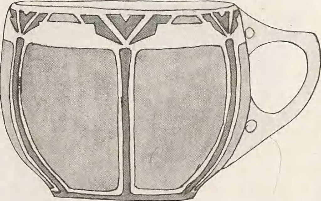 An illustration from Keramic studio, 1899, leaf 62