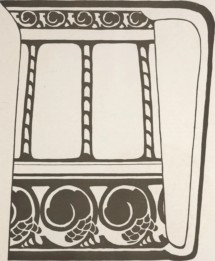 An illustration from Keramic studio, 1899, leaf 74