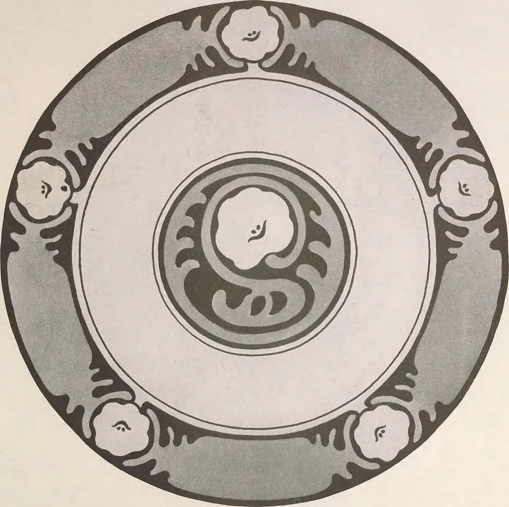 An illustration from Keramic studio, 1899, leaf 78