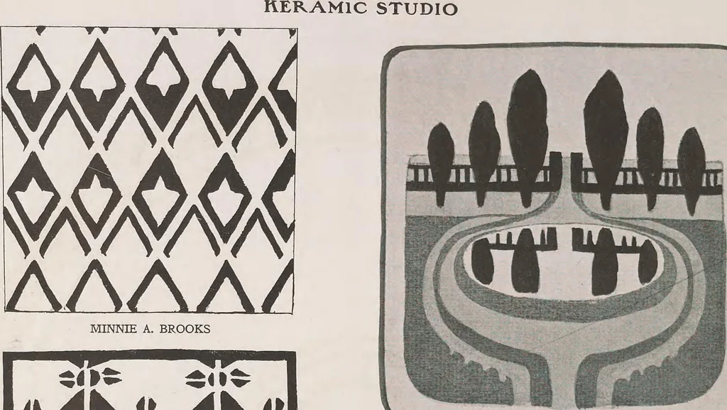An illustration from Keramic studio, 1899, leaf 89