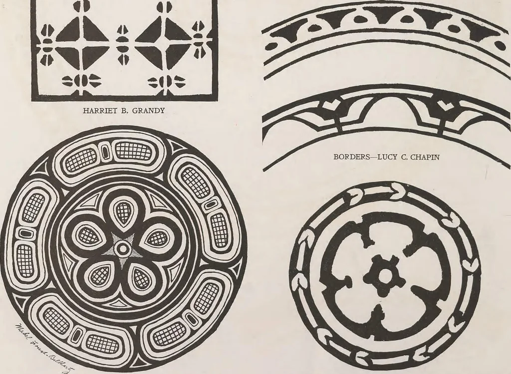 An illustration from Keramic studio, 1899, leaf 89