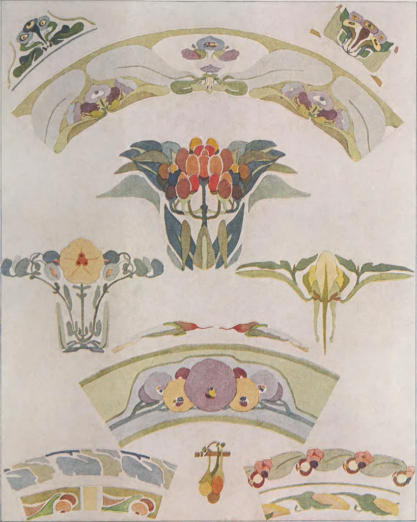 An illustration from Keramic studio, 1899, leaf 109