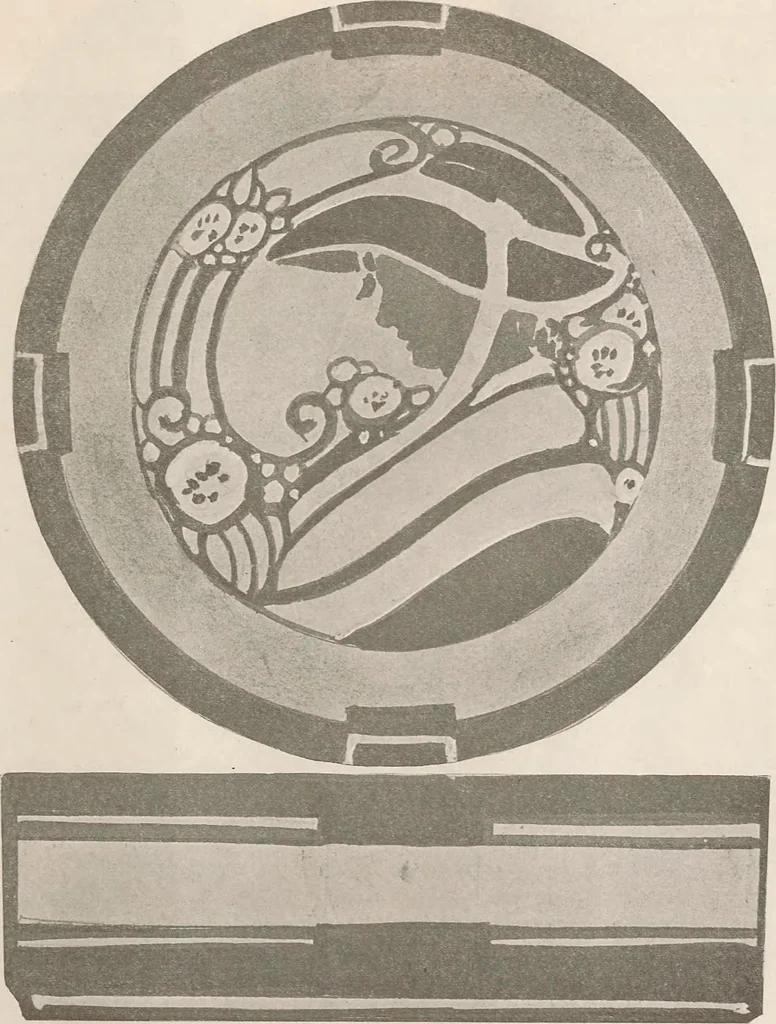 An illustration from Keramic studio, 1899, leaf 115