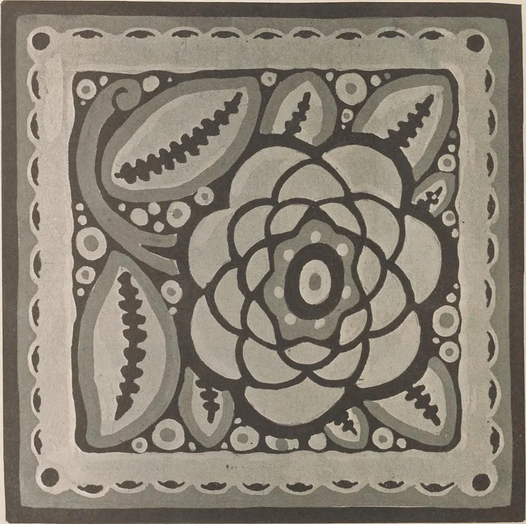 An illustration from Keramic studio, 1899, leaf 116