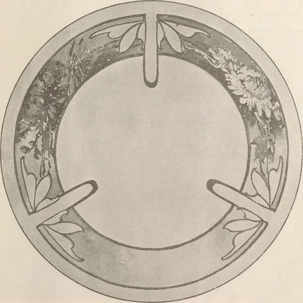 An illustration from Keramic studio, 1899, leaf 119