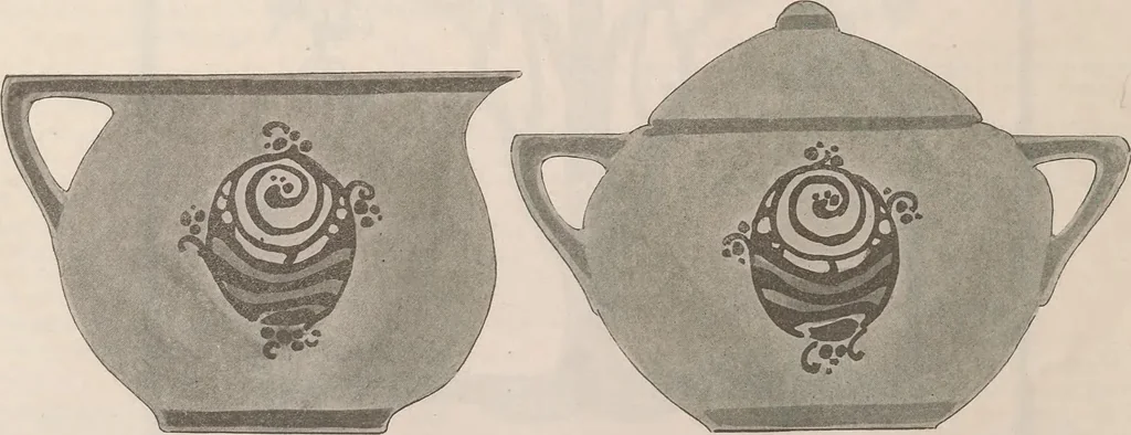 An illustration from Keramic studio, 1899, leaf 136
