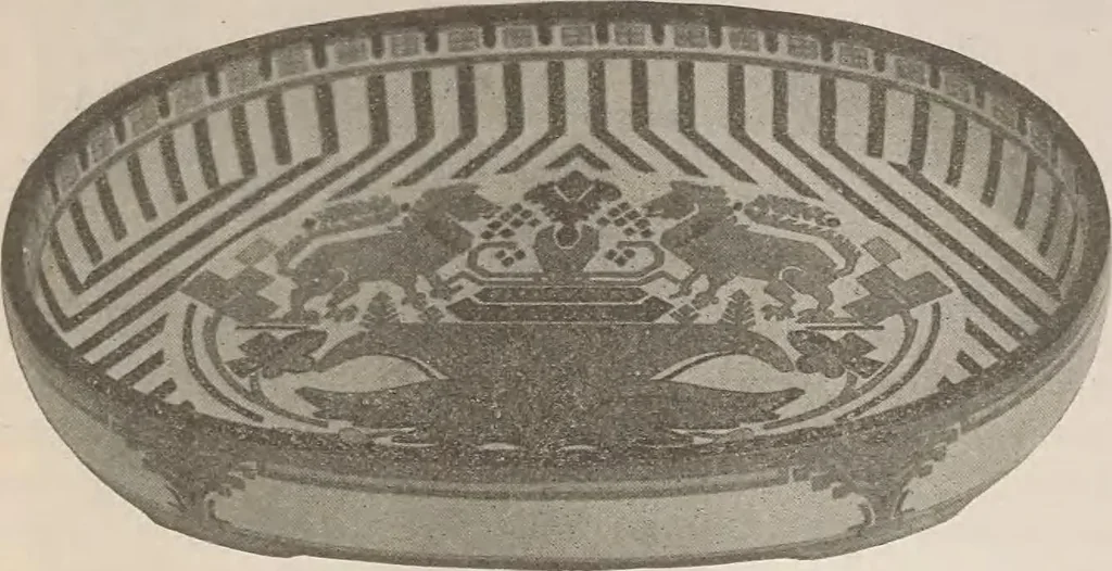 An illustration from Keramic studio, 1899, leaf 137