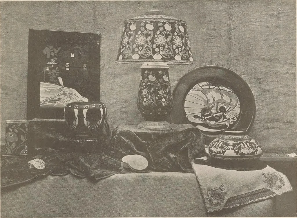 An illustration from Keramic studio, 1899, leaf 15