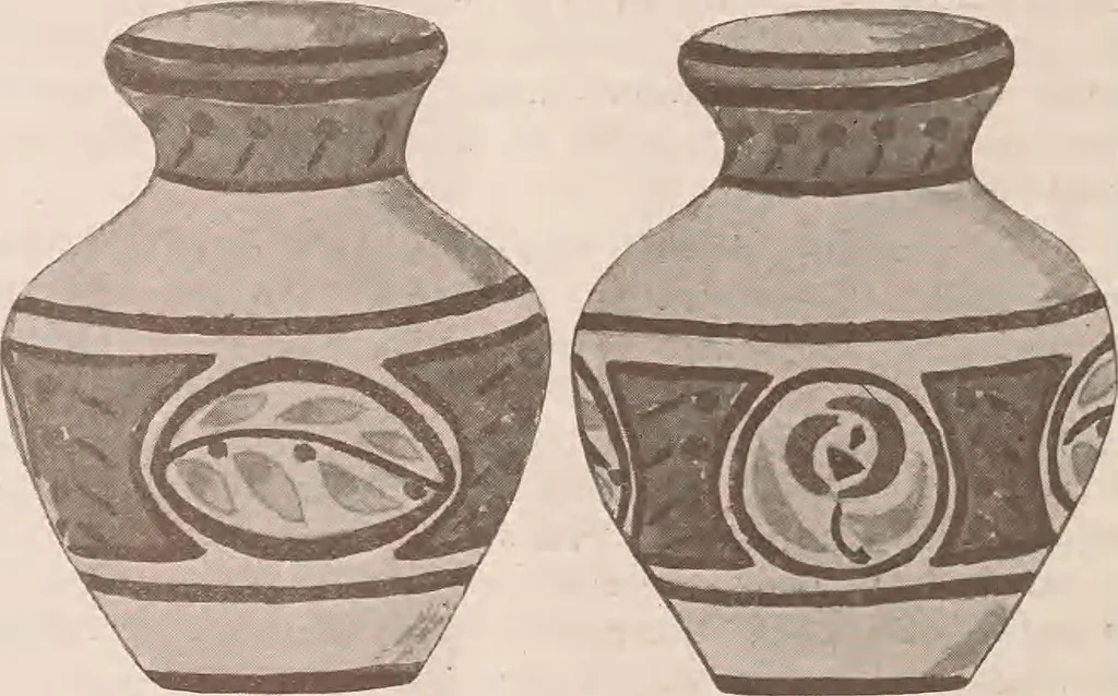 An illustration from Keramic studio, 1899, leaf 156