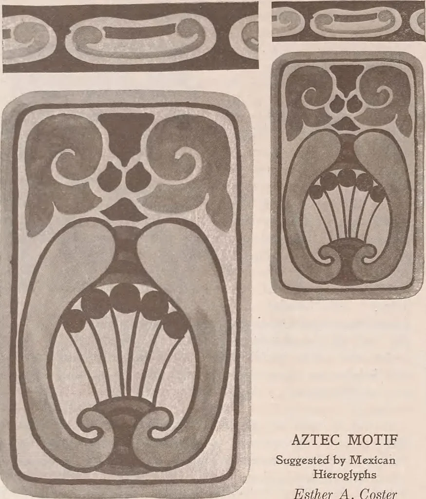 An illustration from Keramic studio, 1899, leaf 158