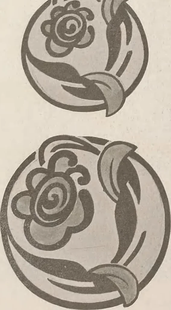 An illustration from Keramic studio, 1899, leaf 16