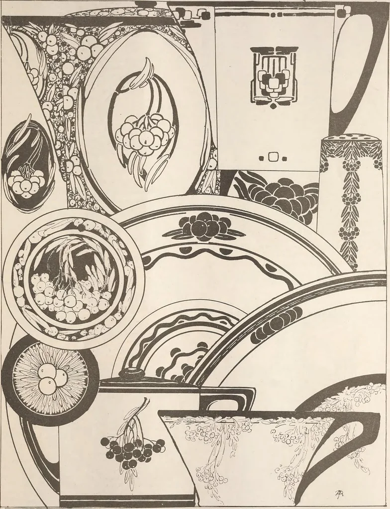 An illustration from Keramic studio, 1899, leaf 17