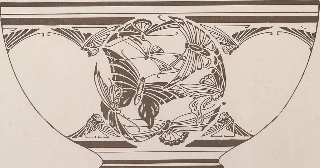 An illustration from Keramic studio, 1899, leaf 176