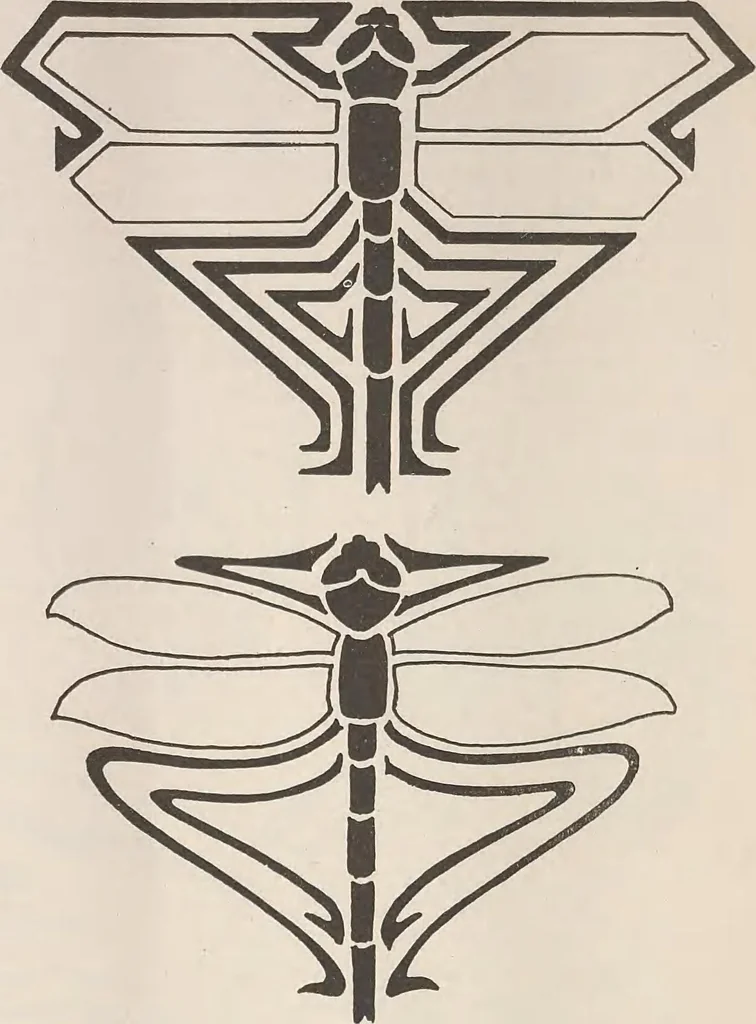 An illustration from Keramic studio, 1899, leaf 18