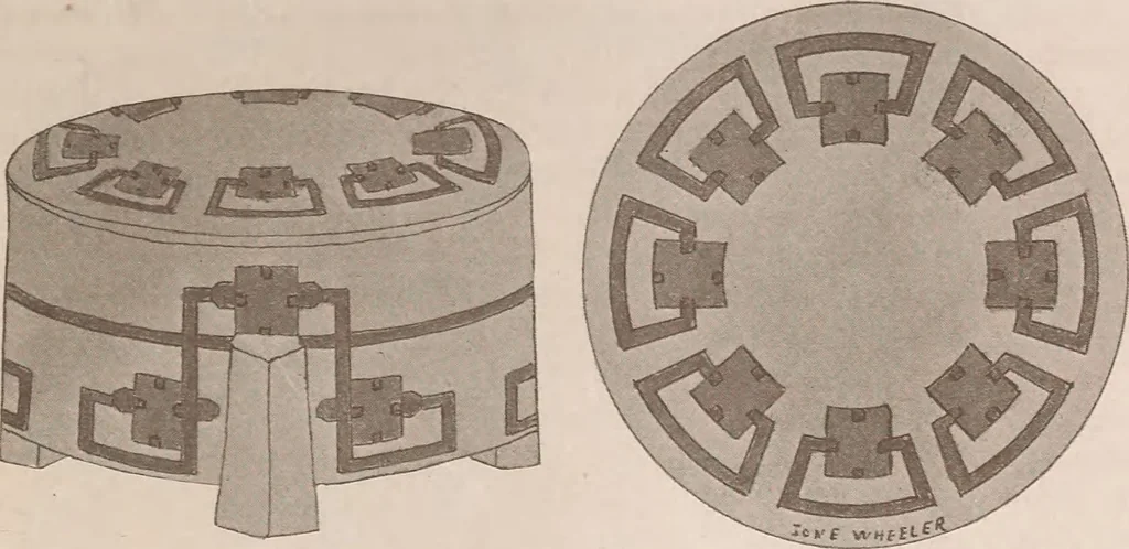An illustration from Keramic studio, 1899, leaf 183