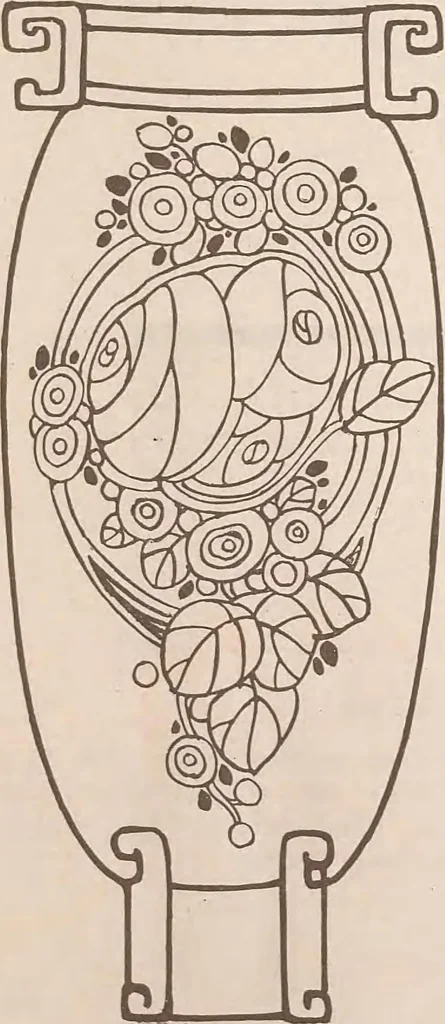 An illustration from Keramic studio, 1899, leaf 187