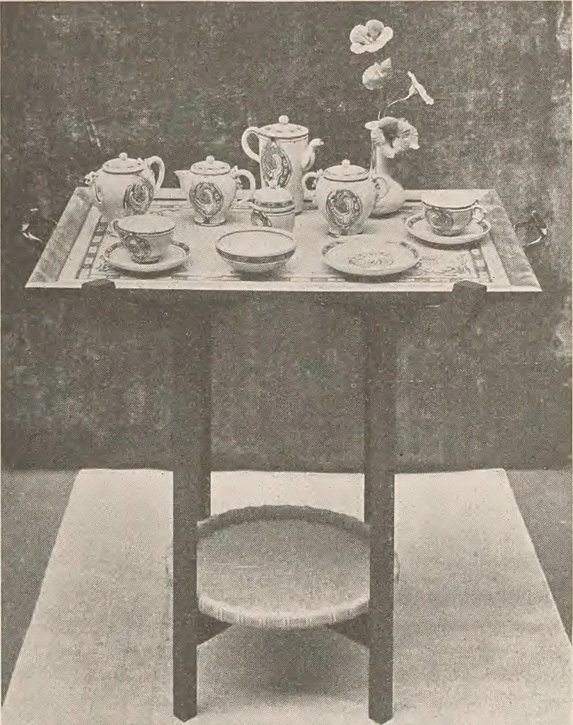 An illustration from Keramic studio, 1899, leaf 19